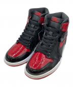 NIKEナイキ）の古着「Air Jordan 1 High OG "Patent Bred"」｜ブラック×レッド