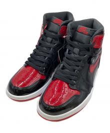 NIKE（ナイキ）の古着「Air Jordan 1 High OG "Patent Bred"」｜ブラック×レッド