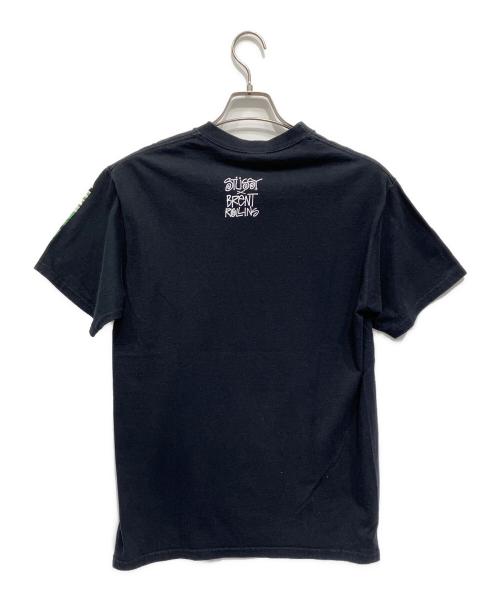 stussy（ステューシー）stussy (ステューシー) Brent Rollins 半袖カットソー ブラック サイズ:Mの古着・服飾アイテム