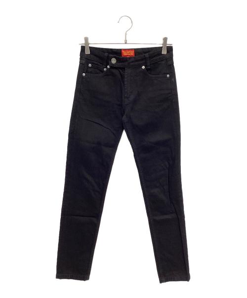 Vivienne Westwood（ヴィヴィアンウエストウッド）Vivienne Westwood (ヴィヴィアンウエストウッド) デニムパンツ ブラック サイズ:1の古着・服飾アイテム