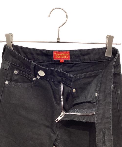 Vivienne Westwood（ヴィヴィアンウエストウッド）Vivienne Westwood (ヴィヴィアンウエストウッド) デニムパンツ ブラック サイズ:1の古着・服飾アイテム