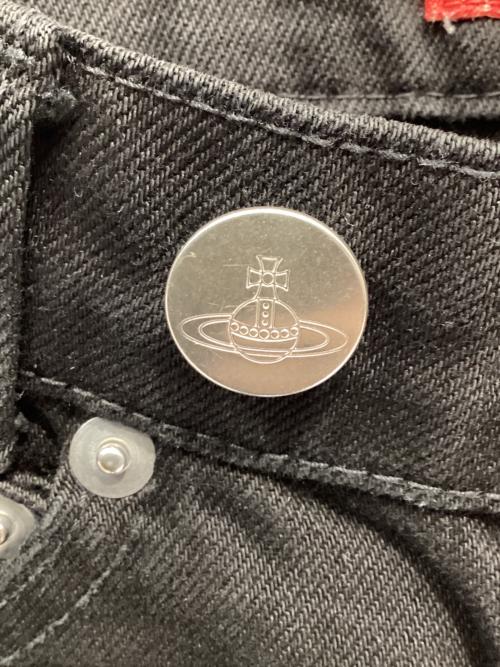 Vivienne Westwood（ヴィヴィアンウエストウッド）Vivienne Westwood (ヴィヴィアンウエストウッド) デニムパンツ ブラック サイズ:1の古着・服飾アイテム