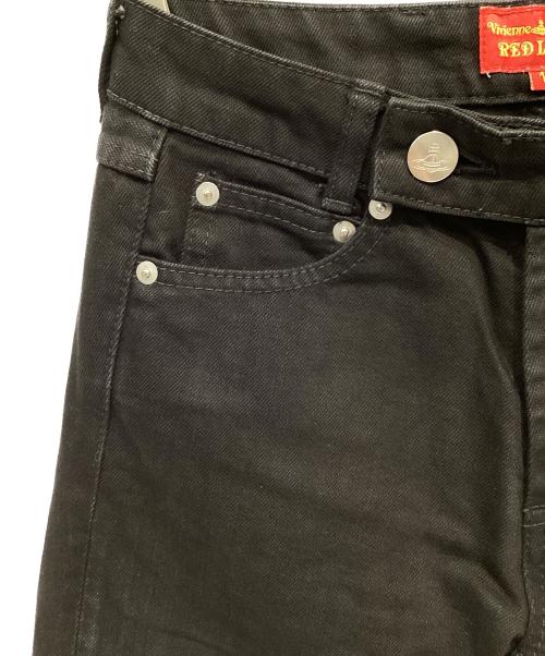 Vivienne Westwood（ヴィヴィアンウエストウッド）Vivienne Westwood (ヴィヴィアンウエストウッド) デニムパンツ ブラック サイズ:1の古着・服飾アイテム