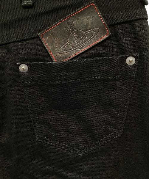 Vivienne Westwood（ヴィヴィアンウエストウッド）Vivienne Westwood (ヴィヴィアンウエストウッド) デニムパンツ ブラック サイズ:1の古着・服飾アイテム