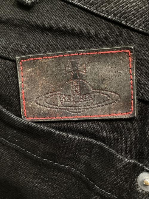 Vivienne Westwood（ヴィヴィアンウエストウッド）Vivienne Westwood (ヴィヴィアンウエストウッド) デニムパンツ ブラック サイズ:1の古着・服飾アイテム