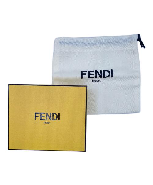 FENDI（フェンディ）FENDI (フェンディ) 2つ折り財布 ベージュの古着・服飾アイテム