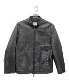 ARMANI COLLEZIONIアルマーニ コレツィオーニ）の古着「ラムレザージャケット」｜ブラック