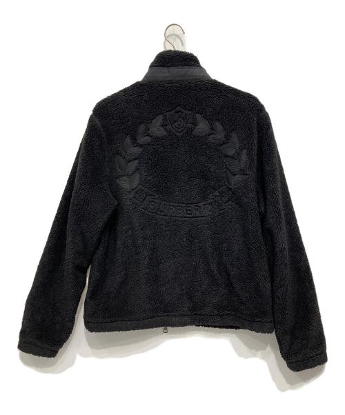 BURBERRY（バーバリー）BURBERRY (バーバリー) BULWICH CREST Flees Jacket ブラック サイズ:Lの古着・服飾アイテム