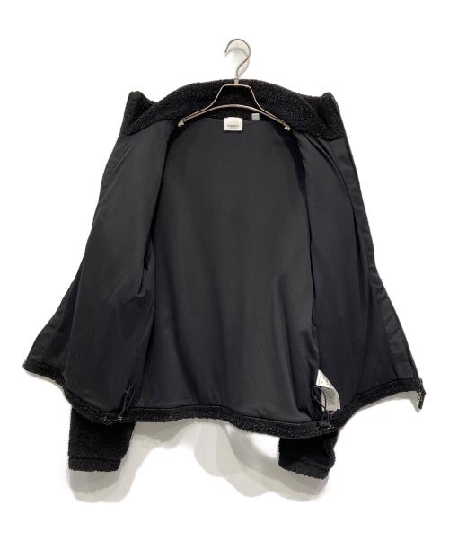 BURBERRY（バーバリー）BURBERRY (バーバリー) BULWICH CREST Flees Jacket ブラック サイズ:Lの古着・服飾アイテム