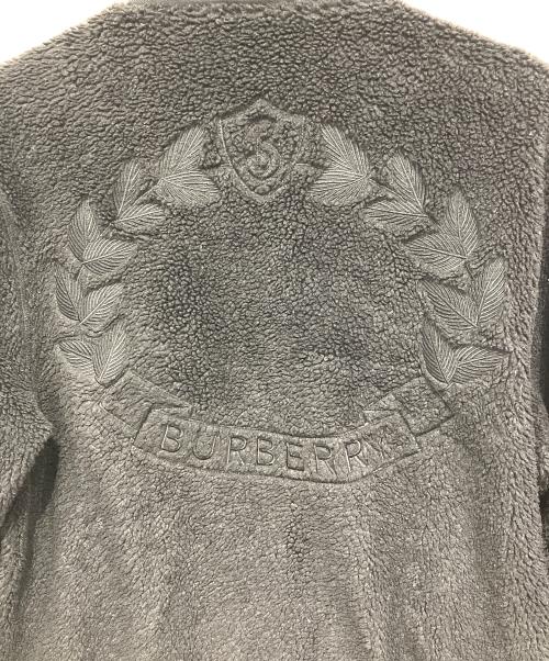 BURBERRY（バーバリー）BURBERRY (バーバリー) BULWICH CREST Flees Jacket ブラック サイズ:Lの古着・服飾アイテム