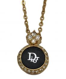 Christian Dior（クリスチャン ディオール）の古着「ロゴネックレス」｜ゴールドカラー