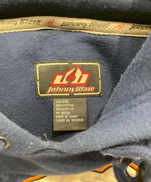 JOHNNY BLAZE（ジョニーブレイズ）JOHNNY BLAZE (ジョニーブレイズ) プルオーバーパーカー ネイビー サイズ:2XLの古着・服飾アイテム