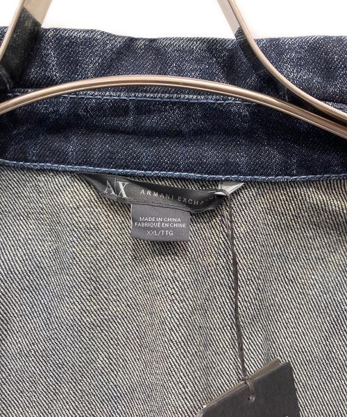 ARMANI EXCHANGE（アルマーニ エクスチェンジ）ARMANI EXCHANGE (アルマーニ エクスチェンジ) デニムジャケット インディゴ サイズ:XXLの古着・服飾アイテム