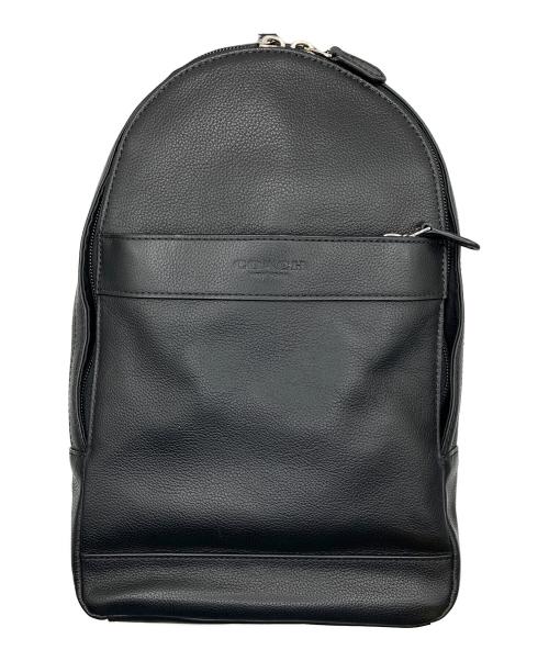 COACH（コーチ）COACH (コーチ) チャールズ スムースレザー スリングパック ブラックの古着・服飾アイテム