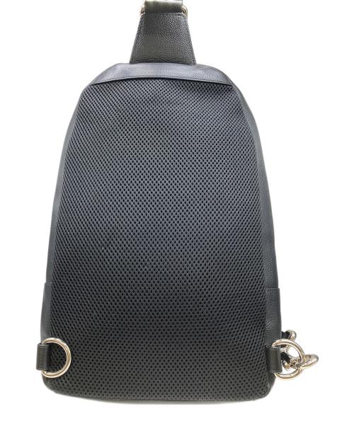 COACH（コーチ）COACH (コーチ) チャールズ スムースレザー スリングパック ブラックの古着・服飾アイテム