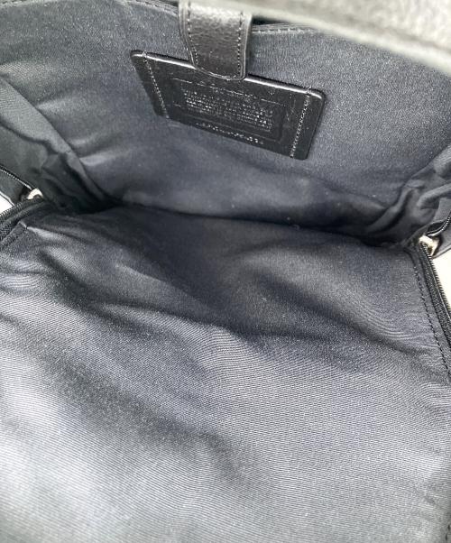 COACH（コーチ）COACH (コーチ) チャールズ スムースレザー スリングパック ブラックの古着・服飾アイテム