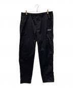 BAPE BY A BATHING APEベイプバイアベイシングエイプ）の古着「ロゴイージーパンツ」｜ブラック
