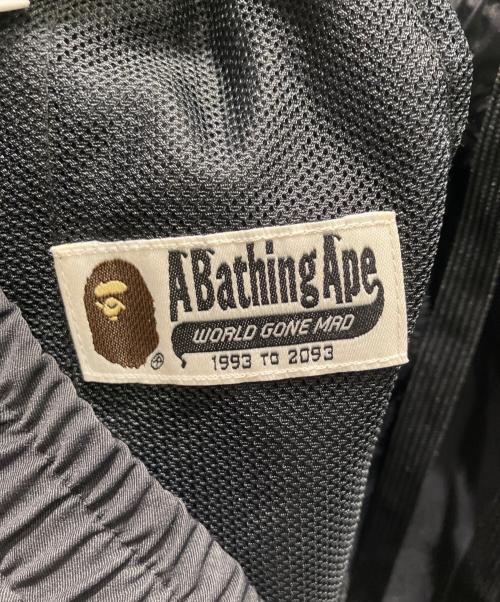 BAPE BY A BATHING APE（ベイプバイアベイシングエイプ）BAPE BY A BATHING APE (ベイプバイアベイシングエイプ) ロゴイージーパンツ ブラック サイズ:XLの古着・服飾アイテム