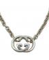GUCCI (グッチ) インターロッキングGネックレス：20000円