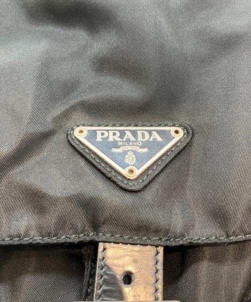 PRADA（プラダ）PRADA (プラダ) ナイロンリュック ブラックの古着・服飾アイテム