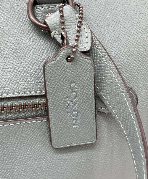 COACH（コーチ）COACH (コーチ) ハンドバッグ ブルーの古着・服飾アイテム