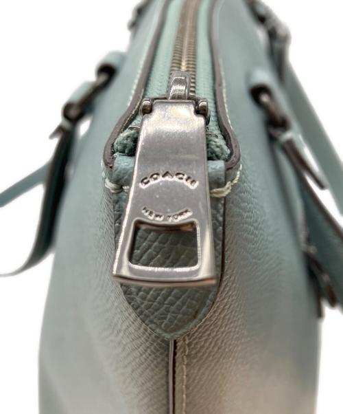 COACH（コーチ）COACH (コーチ) ハンドバッグ ブルーの古着・服飾アイテム