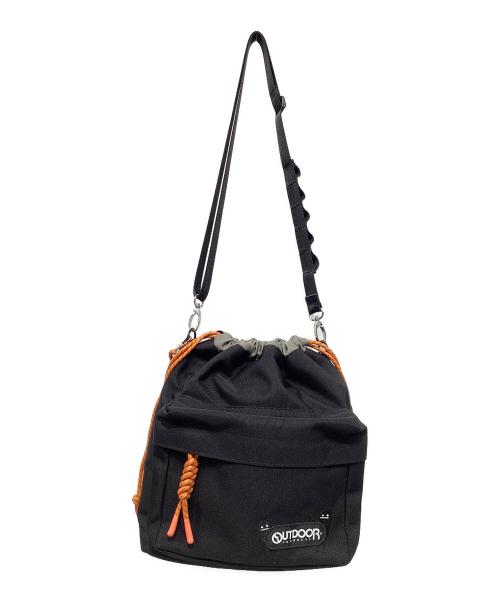 OUTDOOR（アウトドア）OUTDOOR (アウトドア) control freak (コントロール フリーク) ショルダーバッグ ブラックの古着・服飾アイテム