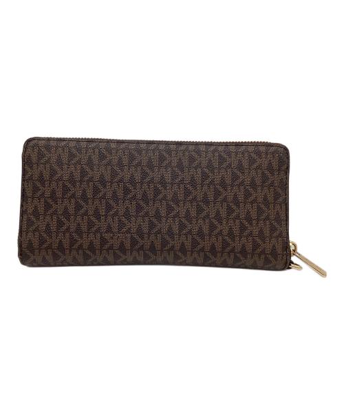 MICHAEL KORS（マイケルコース）MICHAEL KORS (マイケルコース) 長財布 ブラウンの古着・服飾アイテム