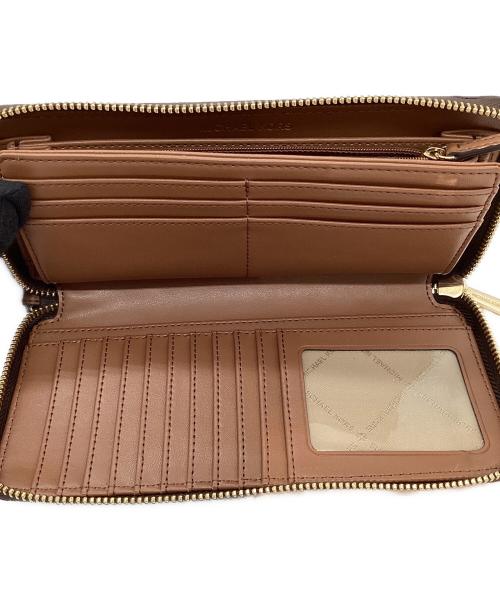 MICHAEL KORS（マイケルコース）MICHAEL KORS (マイケルコース) 長財布 ブラウンの古着・服飾アイテム