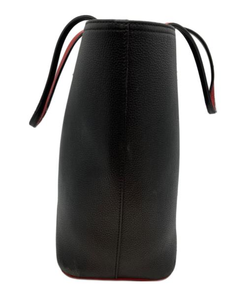 Christian Louboutin（クリスチャン・ルブタン）Christian Louboutin (クリスチャン・ルブタン) スタッズトートバッグ ブラック×レッドの古着・服飾アイテム