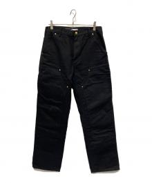 CarHartt（カーハート）の古着「ダブルニーペインターパンツ」｜ブラック