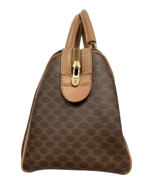 CELINE（セリーヌ）CELINE (セリーヌ) ミニボストンバッグ ブラウンの古着・服飾アイテム