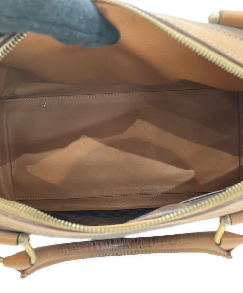 CELINE（セリーヌ）CELINE (セリーヌ) ミニボストンバッグ ブラウンの古着・服飾アイテム