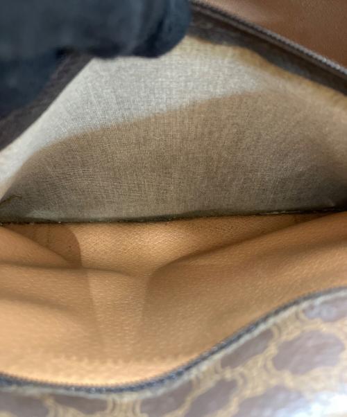 CELINE（セリーヌ）CELINE (セリーヌ) ミニボストンバッグ ブラウンの古着・服飾アイテム