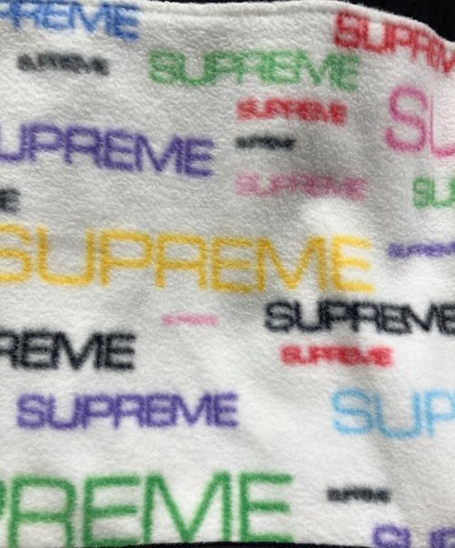 THE NORTH FACE（ザ ノース フェイス）THE NORTH FACE (ザ ノース フェイス) SUPREME (シュプリーム) Steep Tech Fleece Jacket ホワイト×マルチカラー サイズ:Sの古着・服飾アイテム