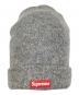 SUPREME（シュプリーム）の古着「ニット帽」｜グレー