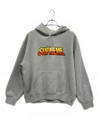 SUPREMEシュプリーム）の古着「プルオーバーパーカー」｜グレー