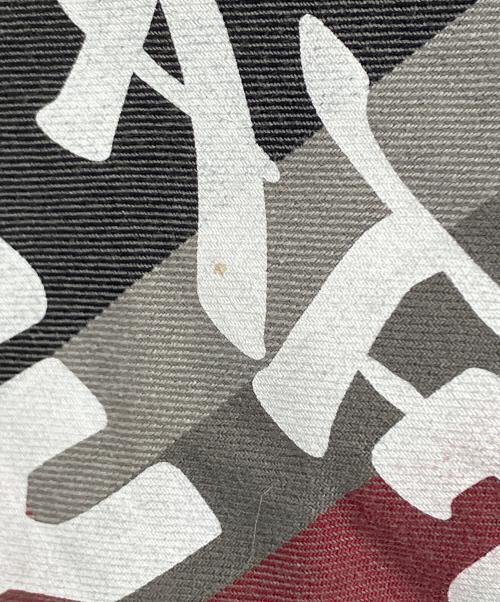 A BATHING APE（アベイシングエイプ）A BATHING APE (アベイシングエイプ) 中綿ジャケット レッド×ブラック×グレー サイズ:Mの古着・服飾アイテム