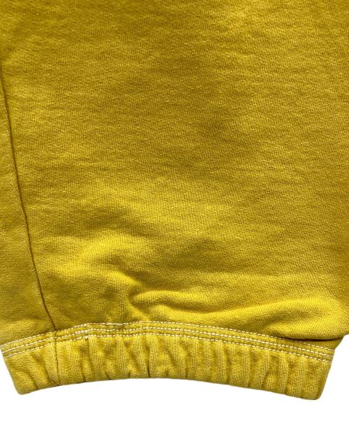 stussy（ステューシー）stussy (ステューシー) Contrast Stitch Label Sweat Pant マスタード サイズ:Lの古着・服飾アイテム