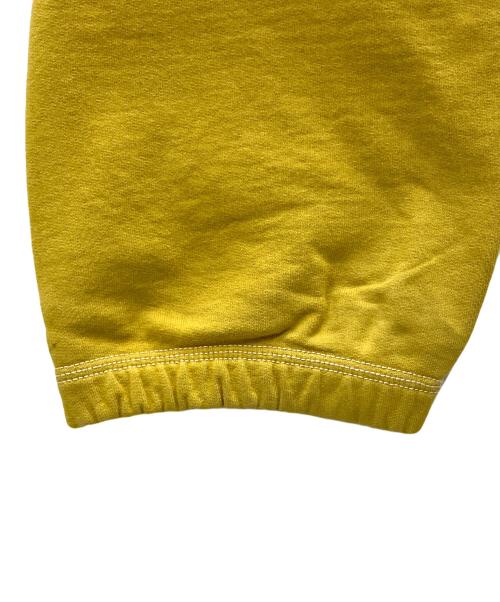 stussy（ステューシー）stussy (ステューシー) Contrast Stitch Label Sweat Pant マスタード サイズ:Lの古着・服飾アイテム