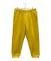 stussy（ステューシー）の古着「Contrast Stitch Label Sweat Pant」｜マスタード
