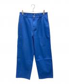 stussyステューシー）の古着「CHINO WORK PANT」｜ブルー