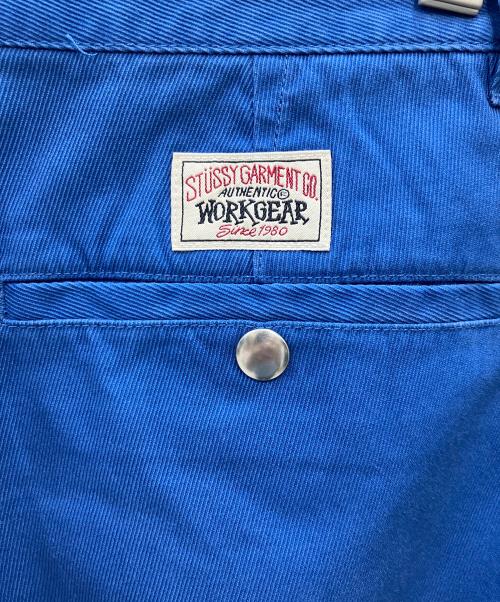 stussy（ステューシー）stussy (ステューシー) CHINO WORK PANT ブルー サイズ:30の古着・服飾アイテム