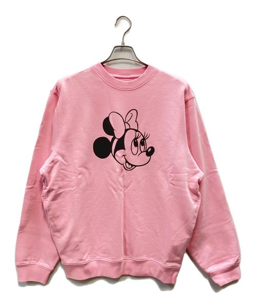 DISNEY（ディズニ―）DISNEY (ディズニ―) WCJ (ダブルシージェイ) スウェット ピンク サイズ:Free 未使用品の古着・服飾アイテム