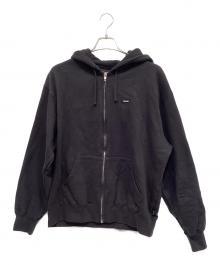 SUPREME（シュプリーム）の古着「ジップパーカー」｜ブラック