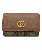 GUCCIグッチ）の古着「6連キーケース」｜ベージュ