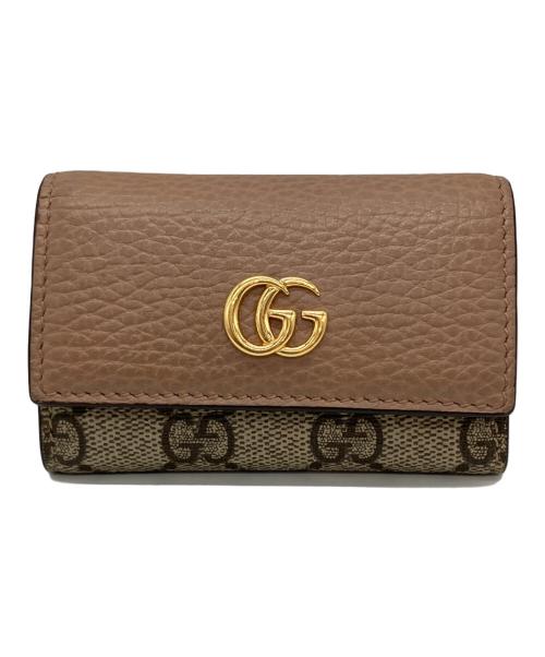GUCCI（グッチ）GUCCI (グッチ) 6連キーケース ベージュの古着・服飾アイテム