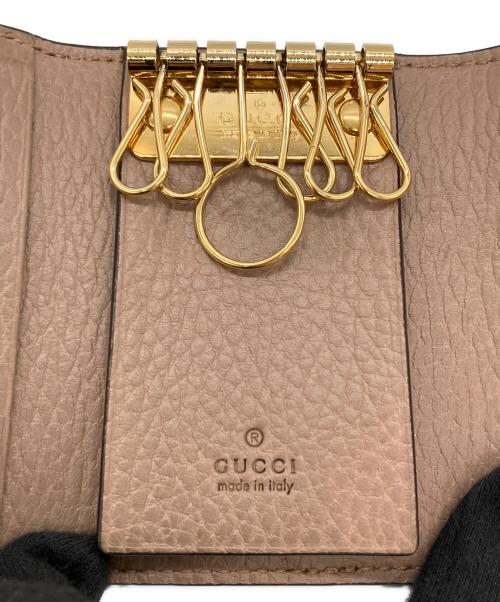 GUCCI（グッチ）GUCCI (グッチ) 6連キーケース ベージュの古着・服飾アイテム