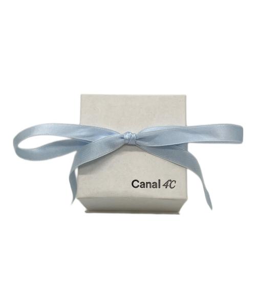 canal4℃（カナルヨンドシー）canal4℃ (カナルヨンドシー) ダブルハートネックレス ピンク×ゴールドの古着・服飾アイテム