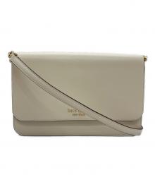 Kate Spade（ケイトスペード）の古着「2WAYバッグ」｜ホワイト×ゴールド